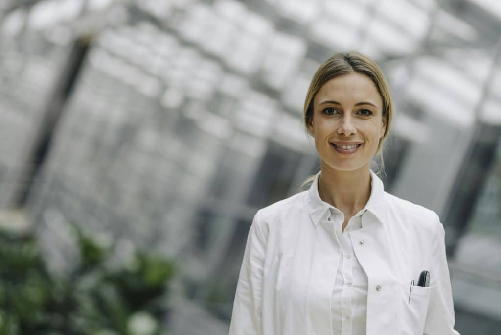 Portrait of a confident female doctor Portrait of a confident female doctor